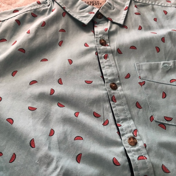 Watermelon Button Up - Picture 3 of 5